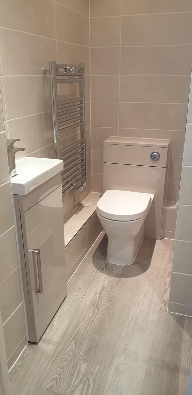 Previous bathroom and kitchen projects from Unique Bathrooms