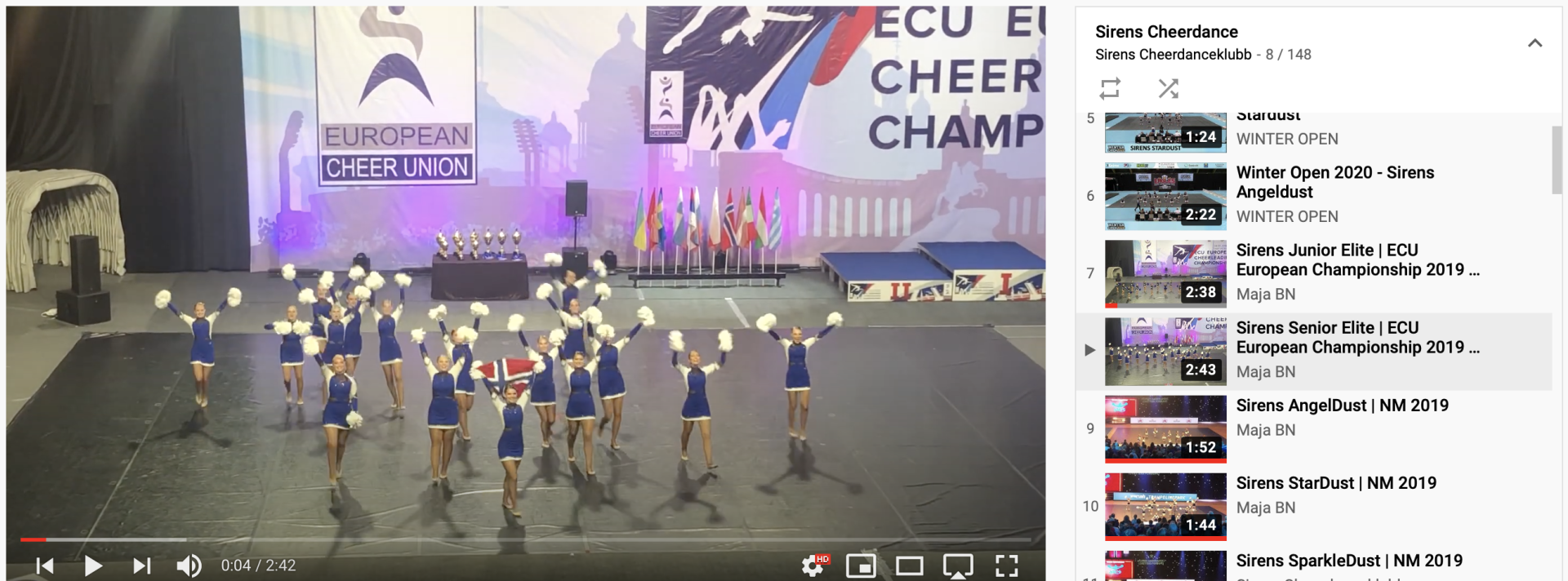 Lenke til Sirens Instagram