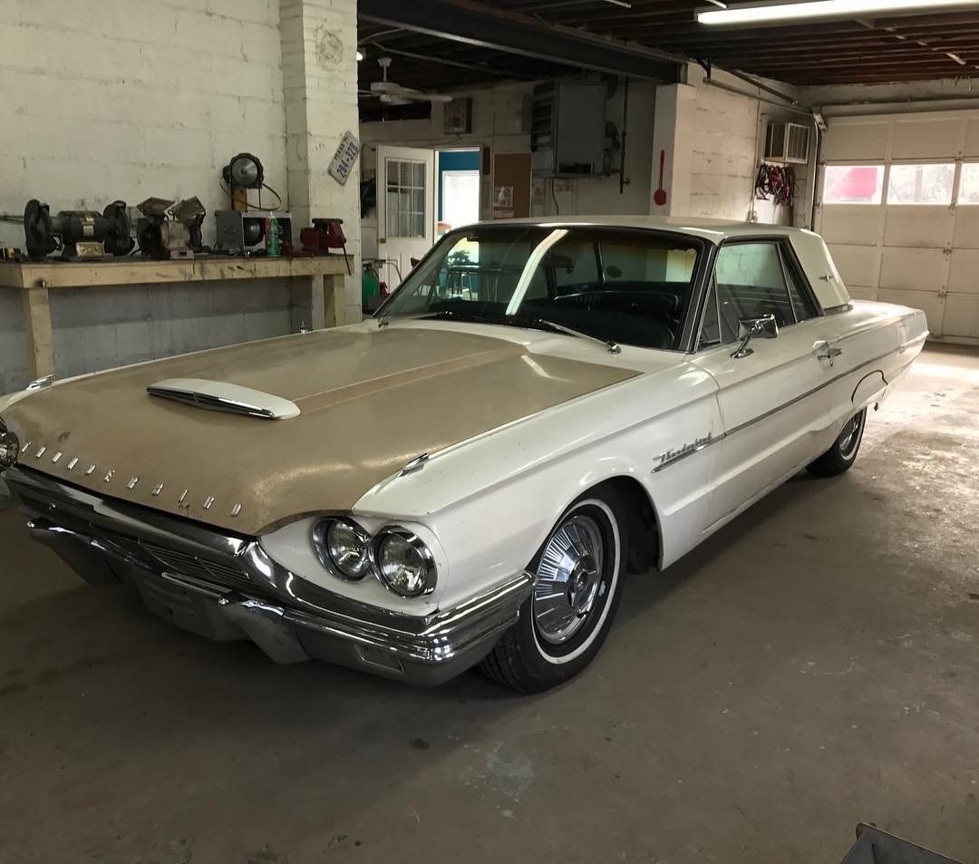restoration and repainting of a 1964 Ford Thunderbird