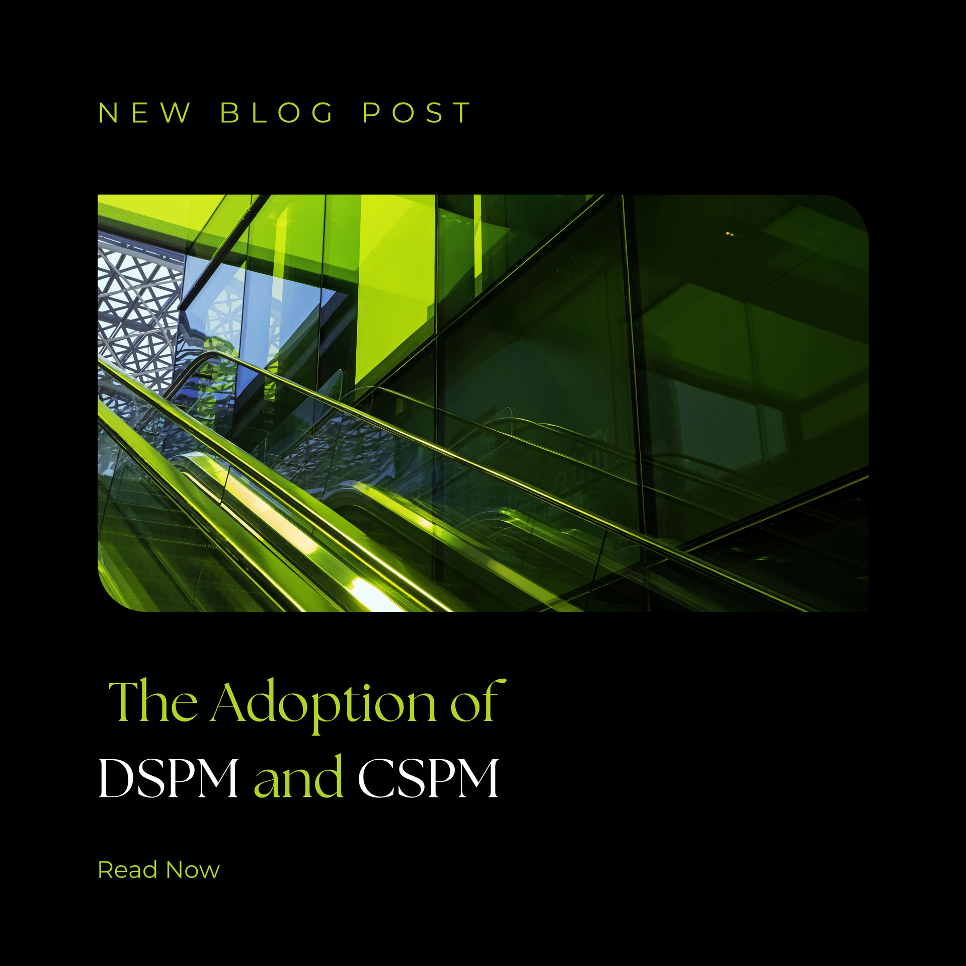 A new blog post about the adoption of dspm and cspm