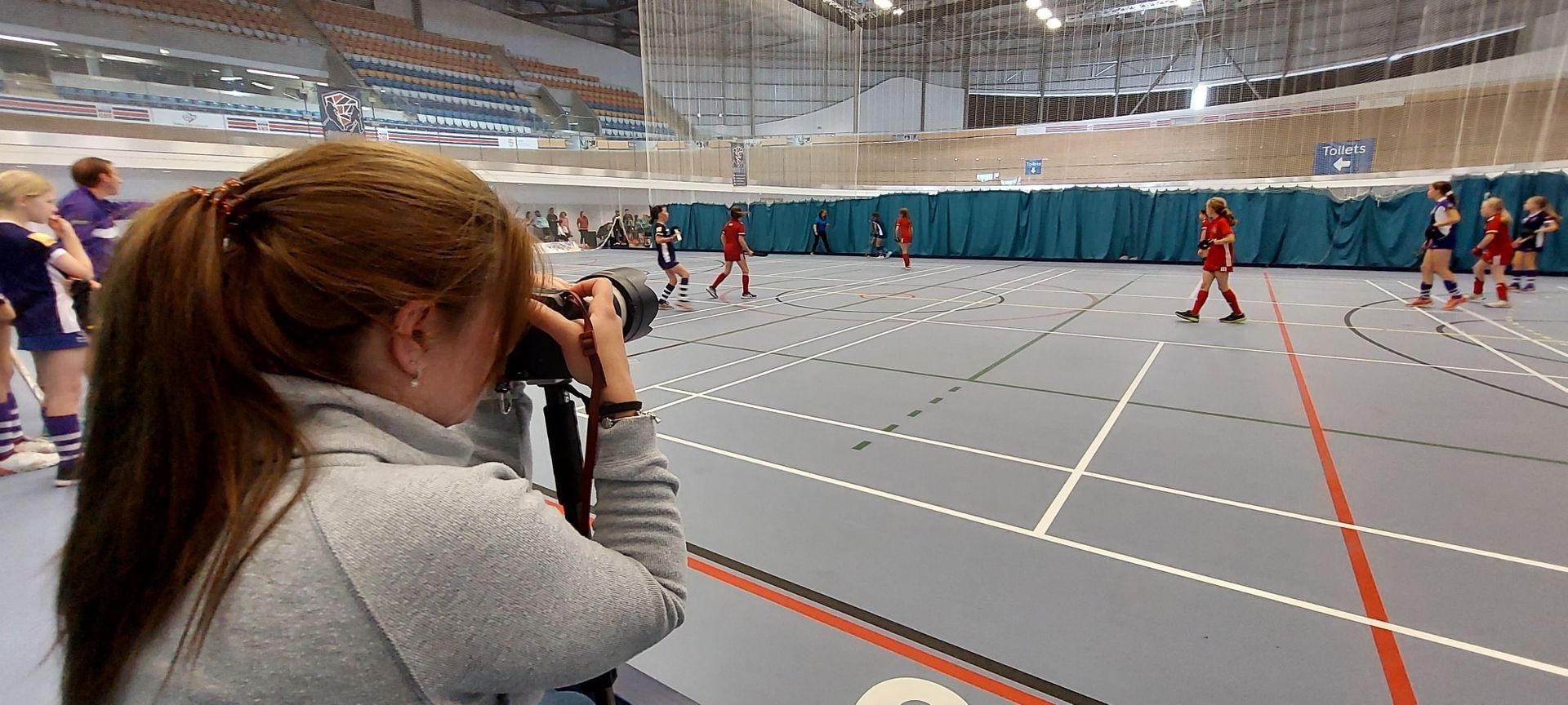 Photographer at Derby Grand Slam