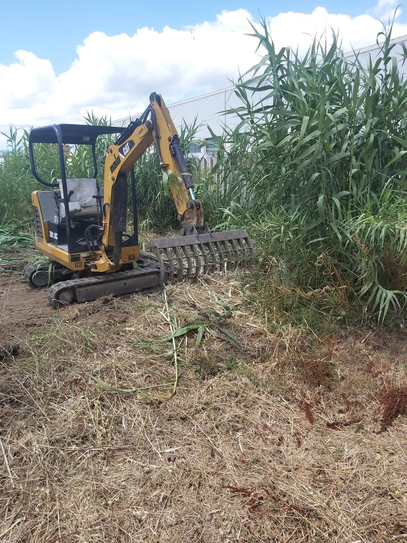 scavi per rete fognaria