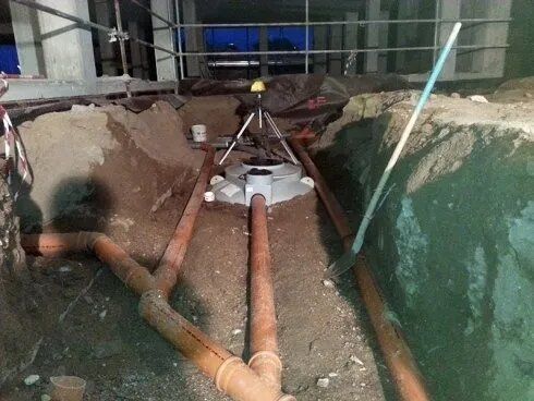 scavi per costruzione impianti idrici