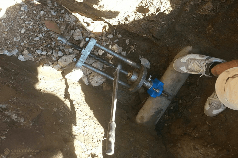 macchinari per scavi idrici