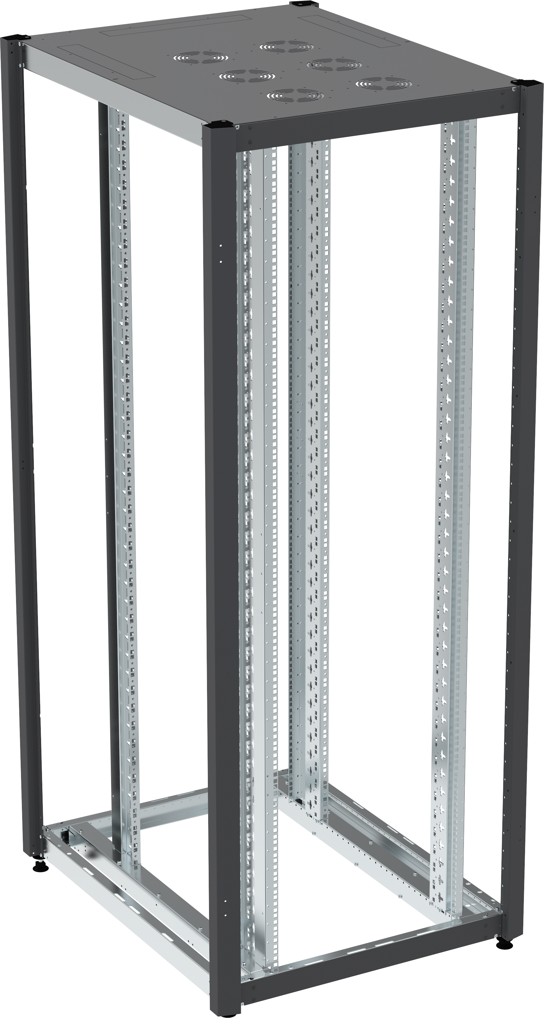 baie serveur access porte perforée