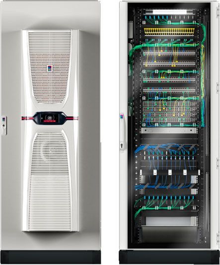 Baie IT 42U climatisation arrière Blue e+ 3000 W