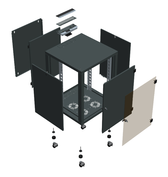 baie vdi efirack rittal