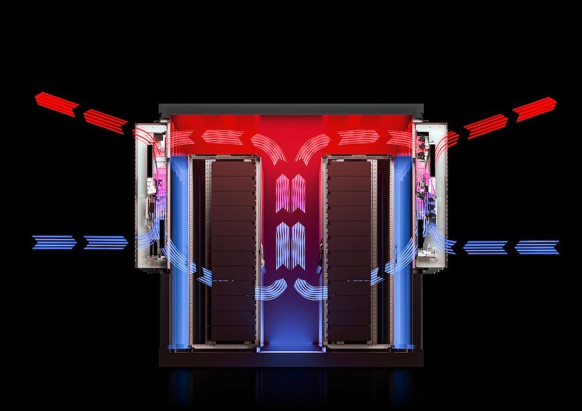 refroidissement it schéma des flux de la gestion thermique