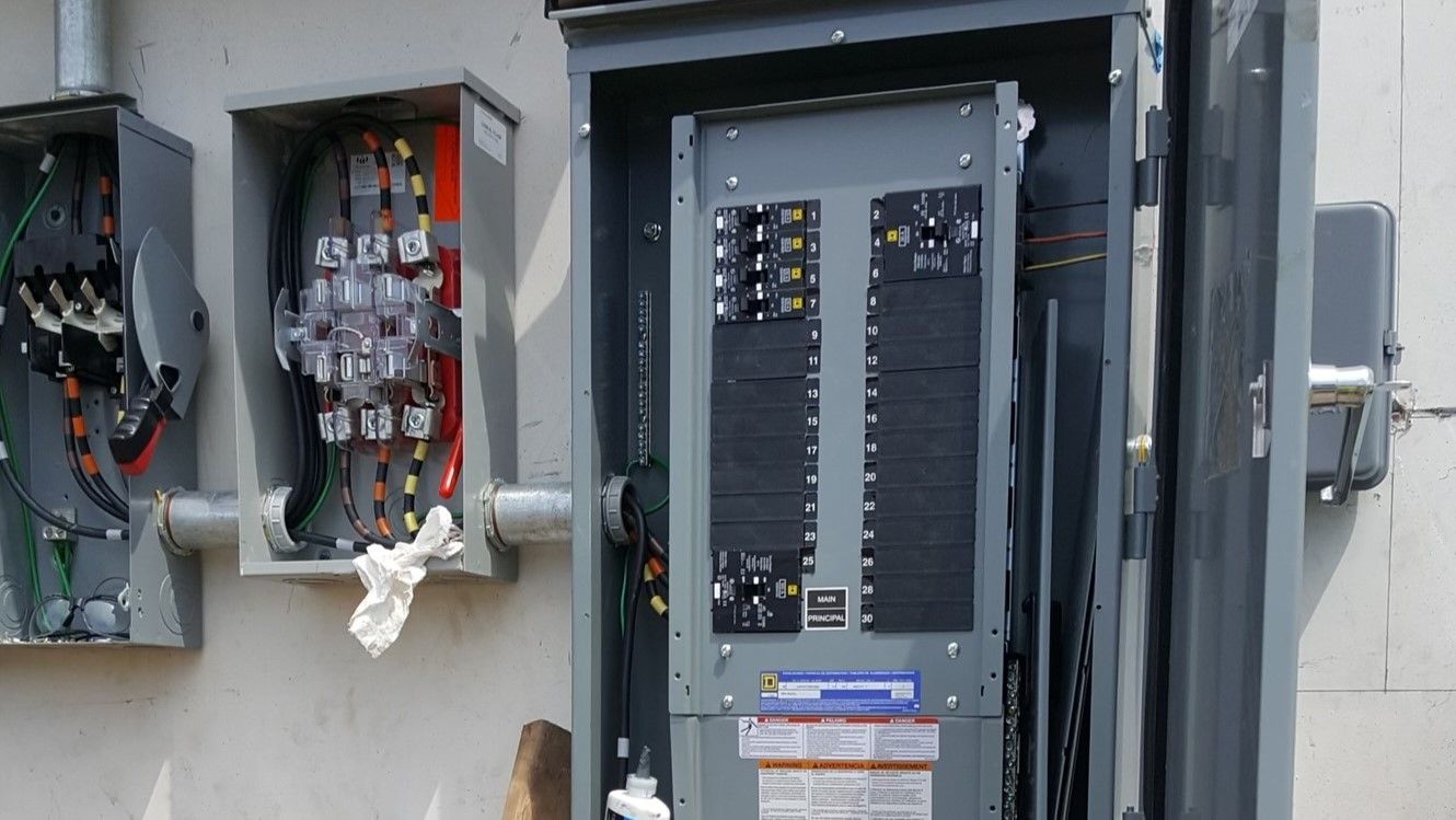 electrical panel installation