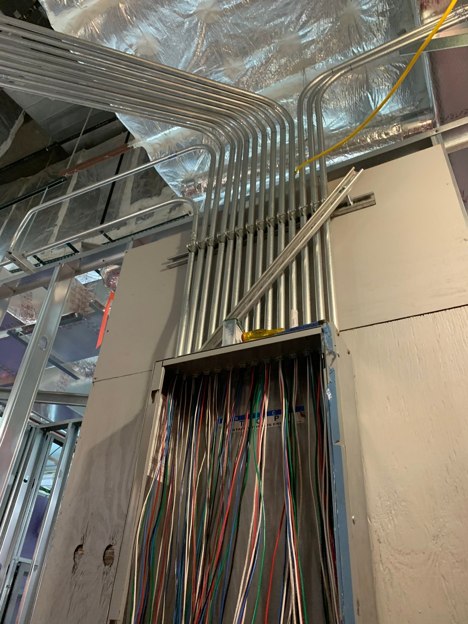 electrical panel installation