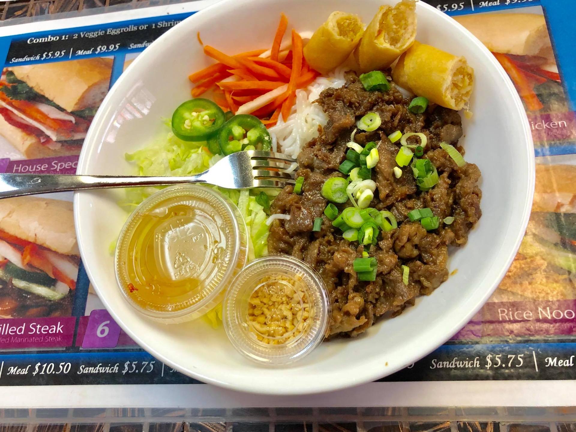 Grilled Pork Noodles Dish — Milwaukee, WI — Xankia