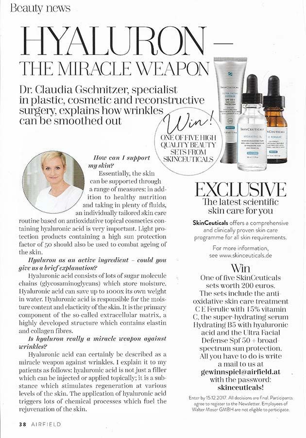 Pressebeitrag von Dr. Claudia Gschnitzer