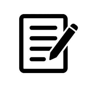 A pencil is writing on a piece of paper.