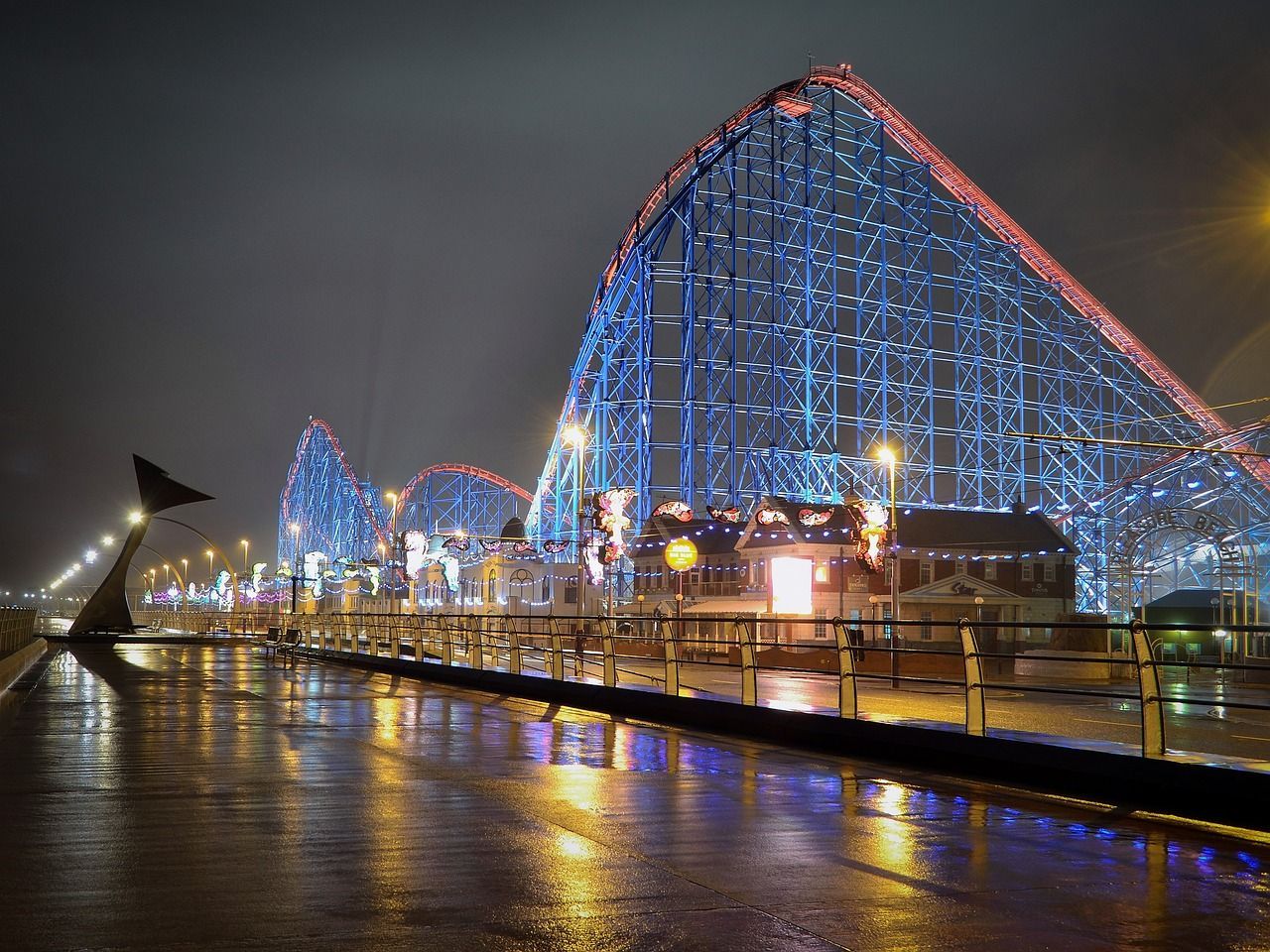 Blackpool rollercoaster