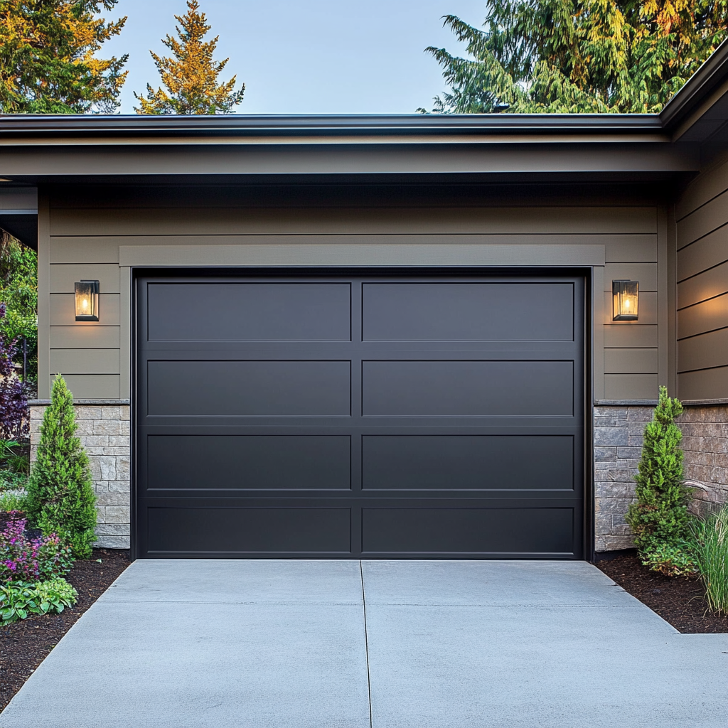 steel garage door redmond