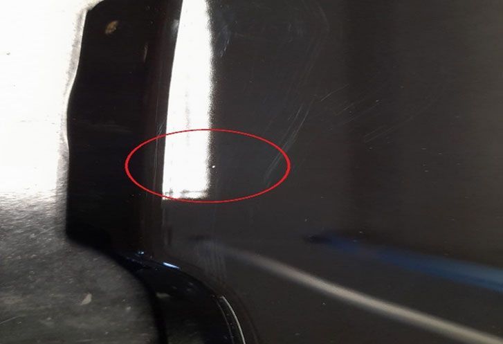 controlli estetici difetto lucidatura