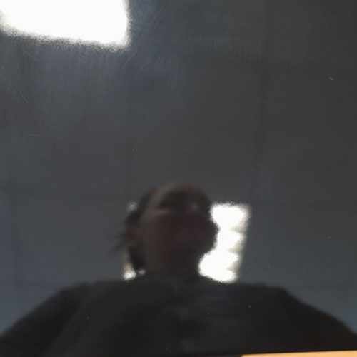 Particolare in alluminio verniciato in nero lucido prima