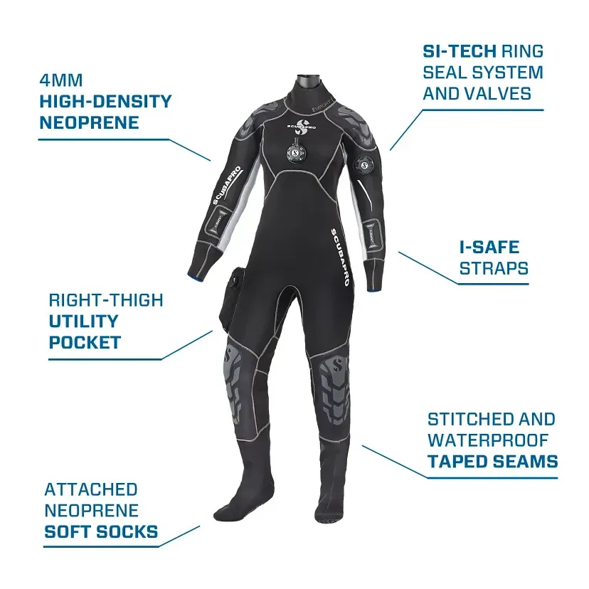Everdry 4 Drysuit, Women, 4mm