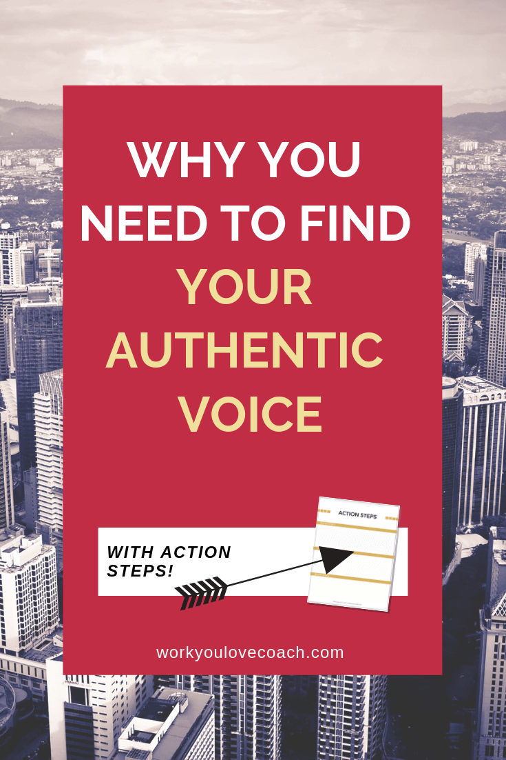 Why you need to find your authentic voice