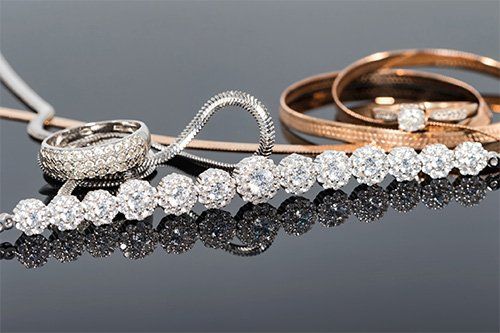Jewelry — Silver And Gold Jewelry With Diamonds in Gardena, CA