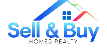 The sell and buy homes realty logo has a house on it