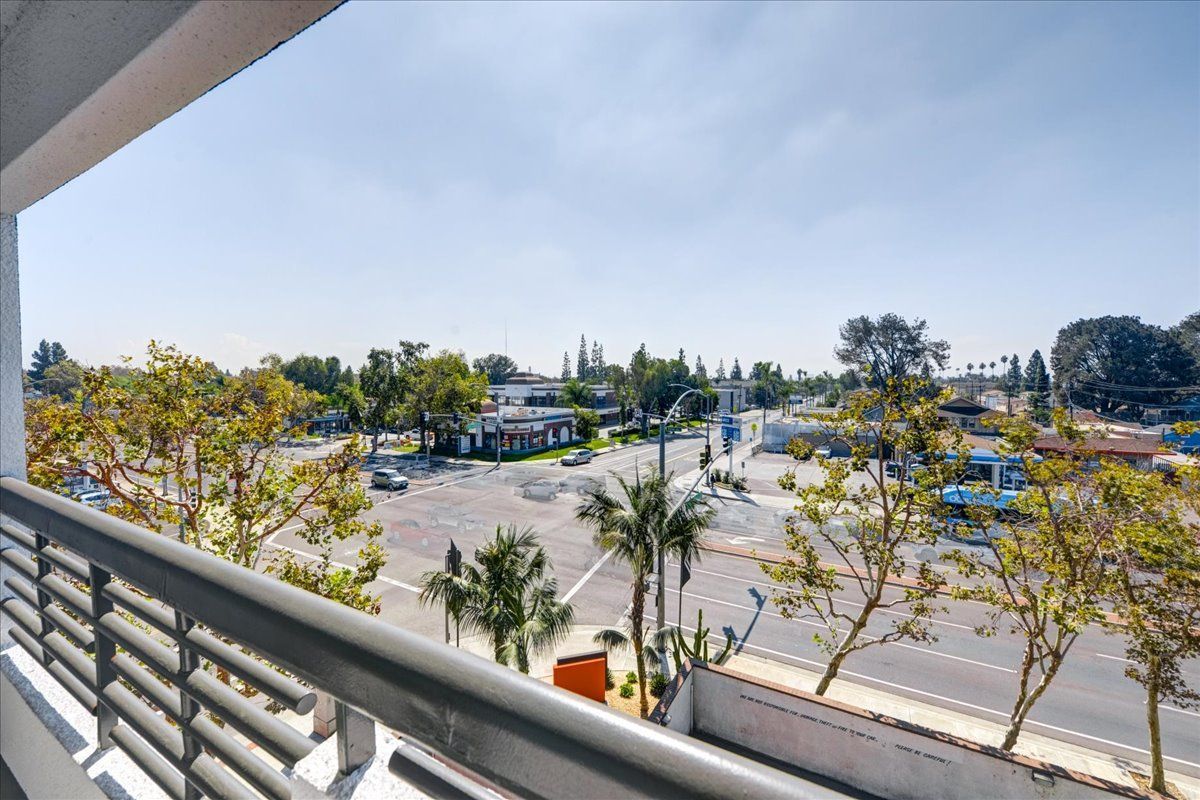 Photo of the view from an Artists Village Patio