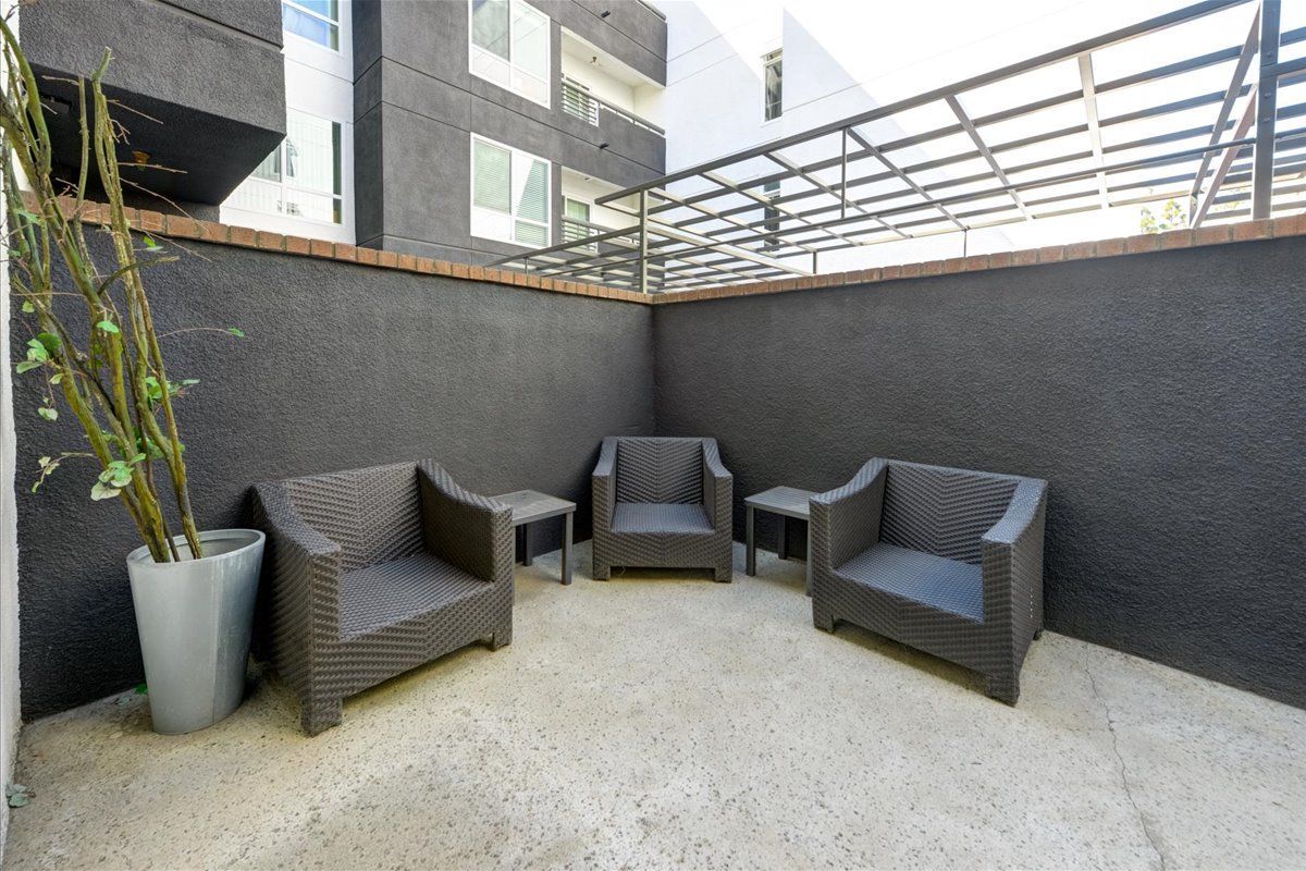 Exterior Photo of Artists Village Outdoor Seating