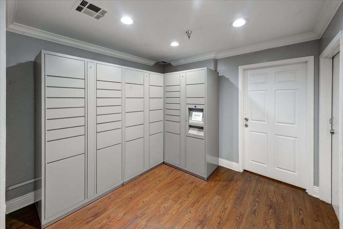 Interior Photo of Artists Village Mail Room