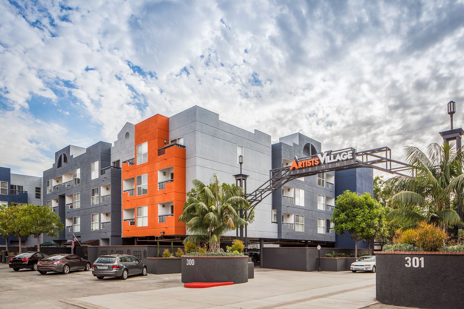 Exterior Photo of Artists Village Building