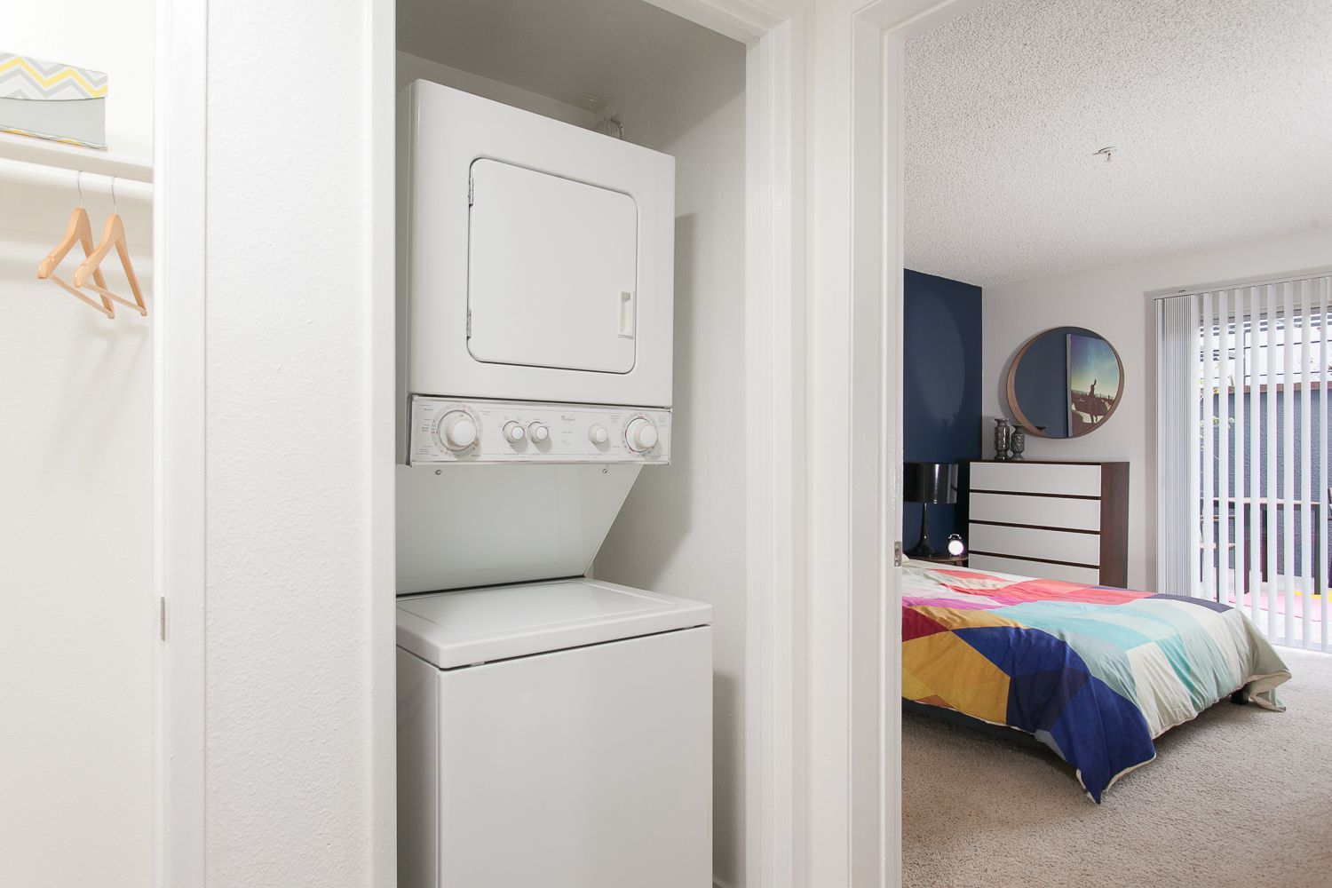 Interior Photo of Artists Village In-Unit Laundry