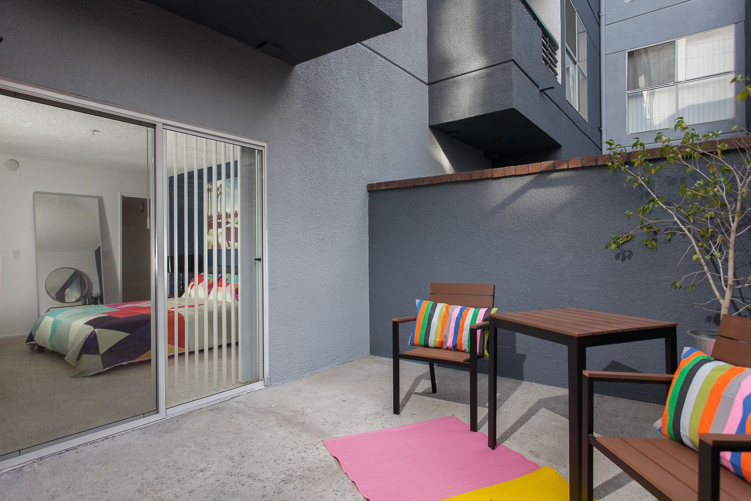 Exterior Photo of Artists Village Patio