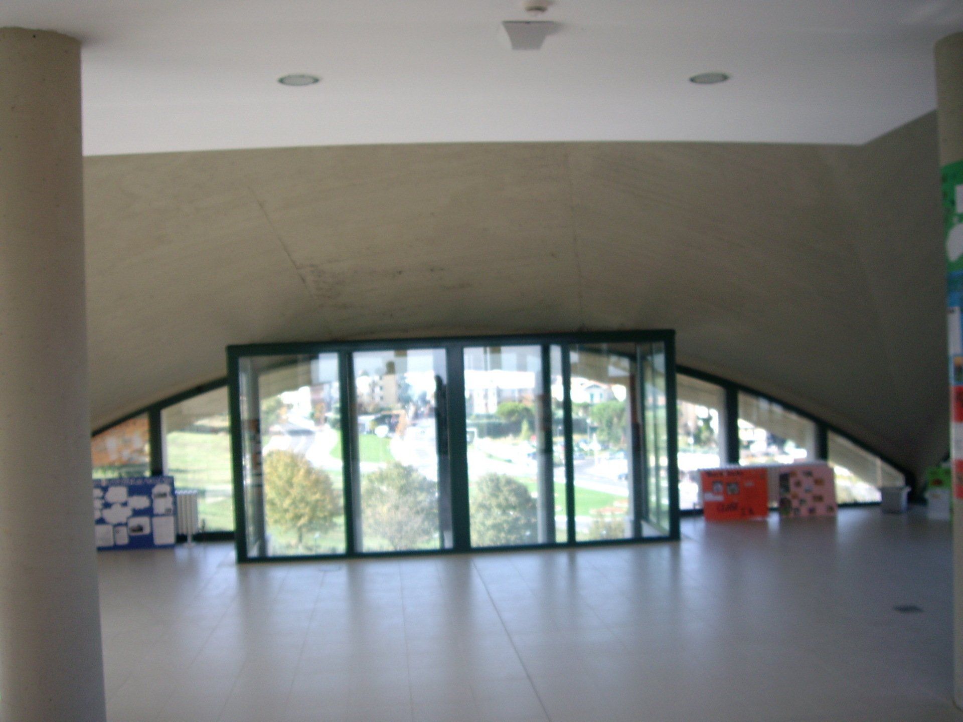 interni edificio durante rifacimento