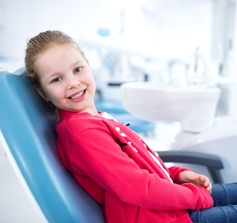 Dentist Office — Kid Smiling in Mansfield, OH