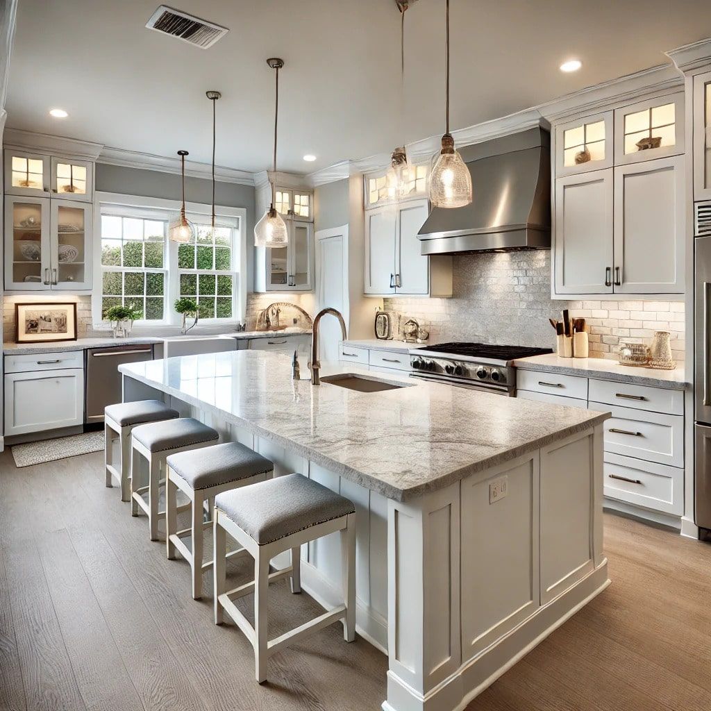 A close up of a palm tree leaf with a blue sky in the background in NoVA