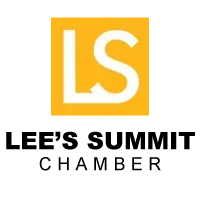 Lee's Summit Chamber logo: white