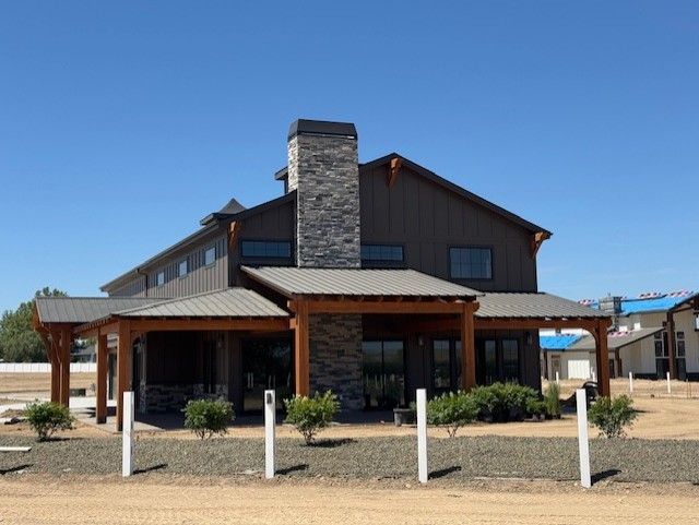 the roof of the house with nice window