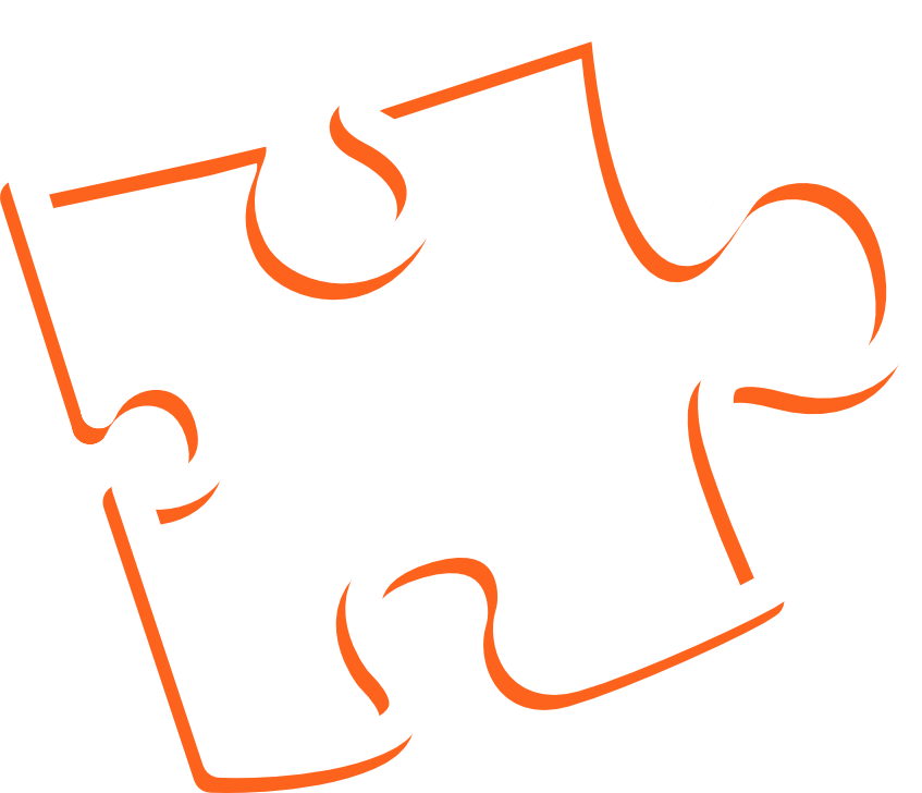 BeUnlimited Puzzle Logo outline