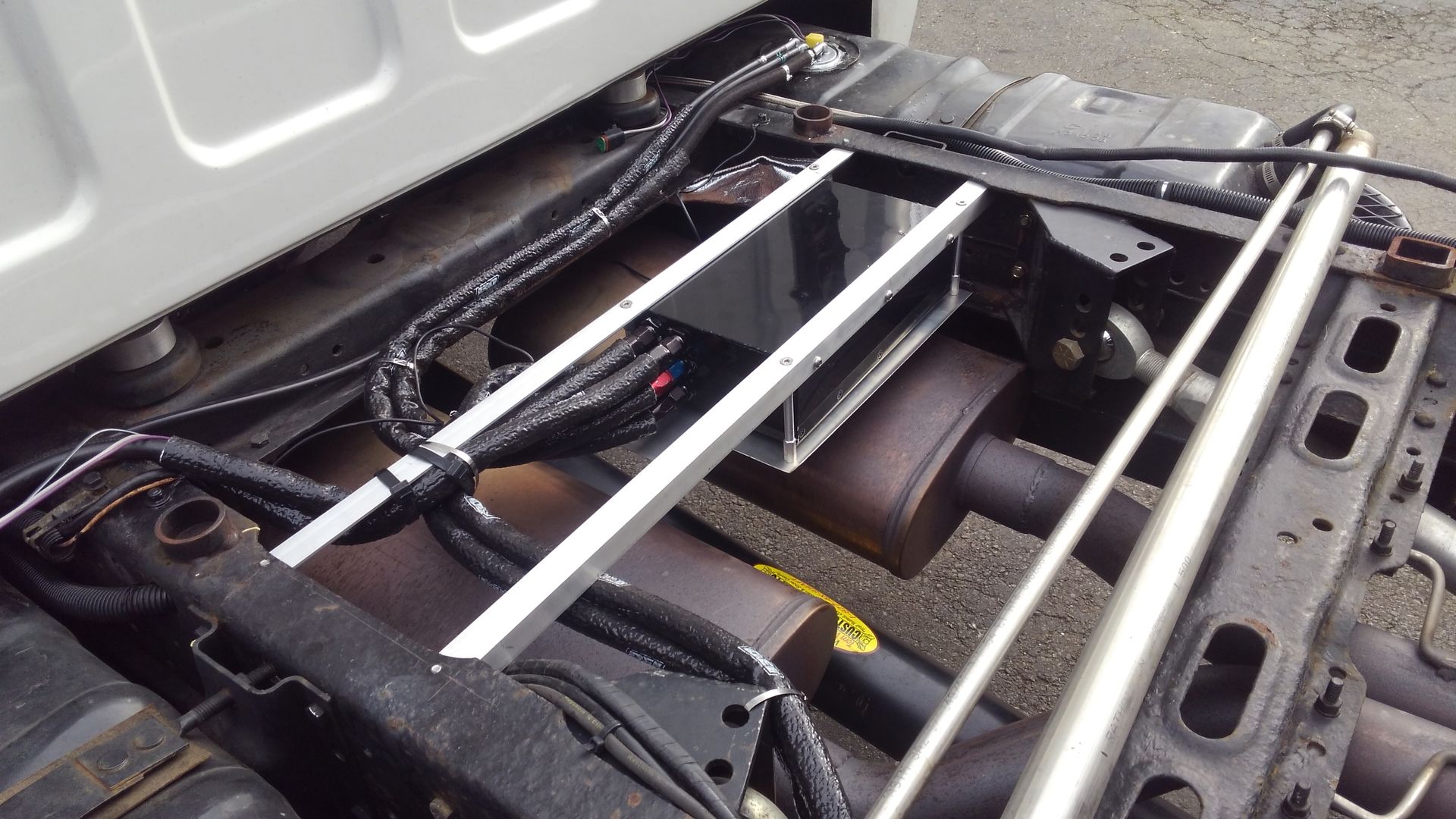 Fuel tank controller set up 