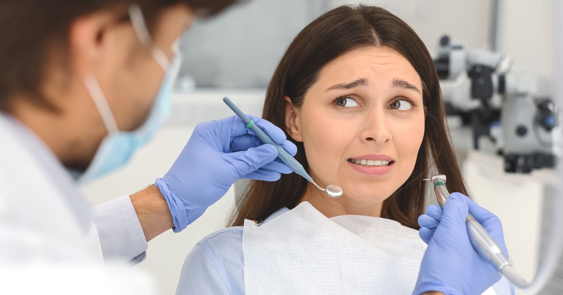 scared of dentist but need treatment