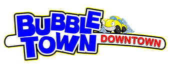 bubbletown logo with downtown label
