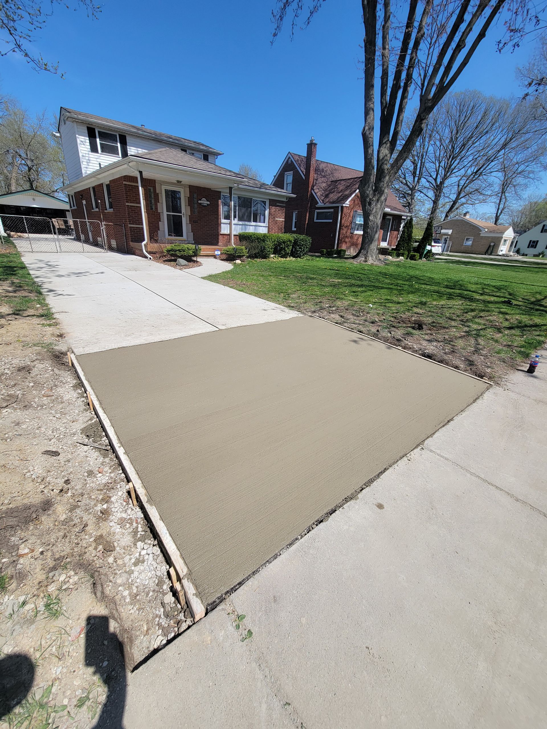 Concrete Driveway — Warren, MI — Ready-Dig Excavation