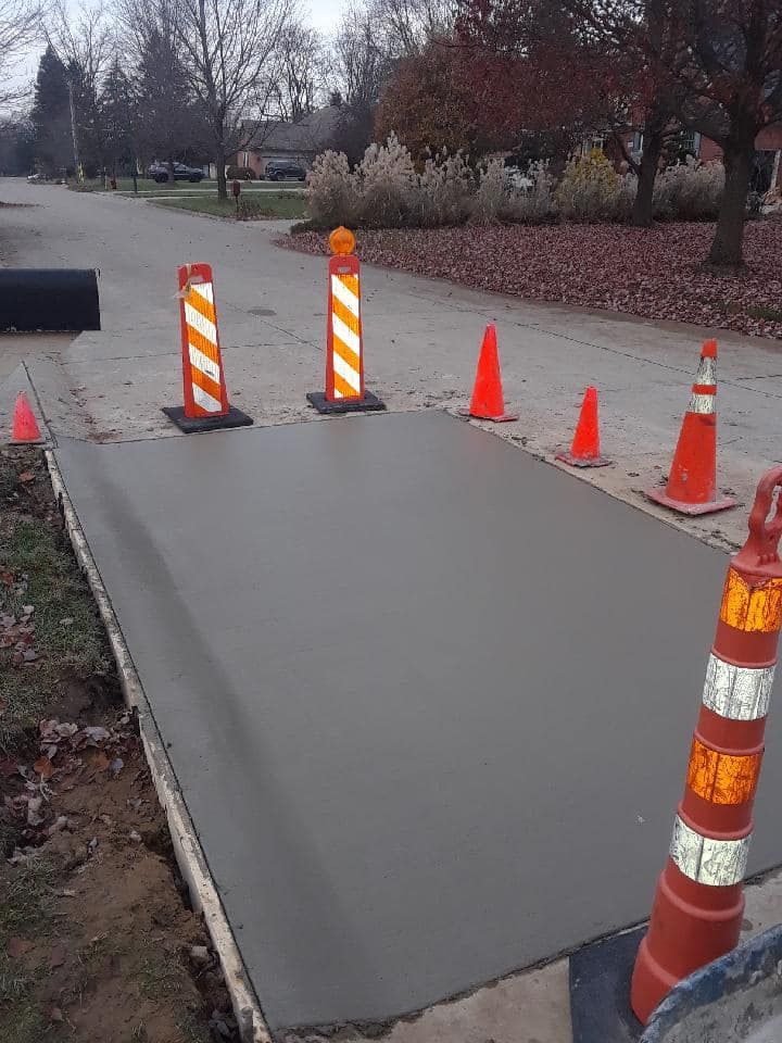 Concrete Driveway — Warren, MI — Ready-Dig Excavation