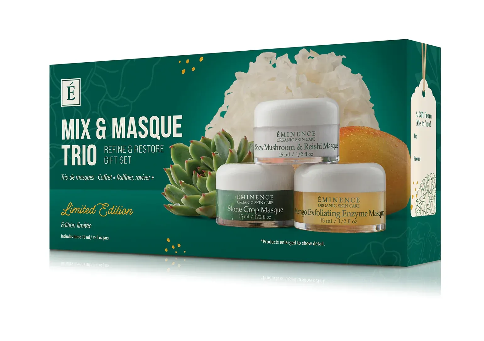Mix and Masque Trio: Refine & Restore Gift Set