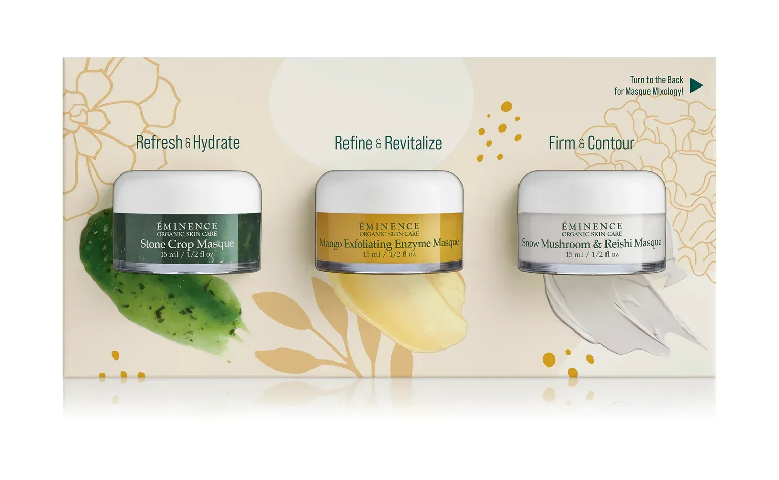 Mix and Masque Trio: Refine & Restore Gift Set