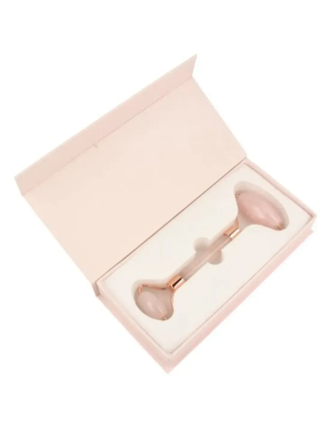 Rozenkwarts gezicht massage roller