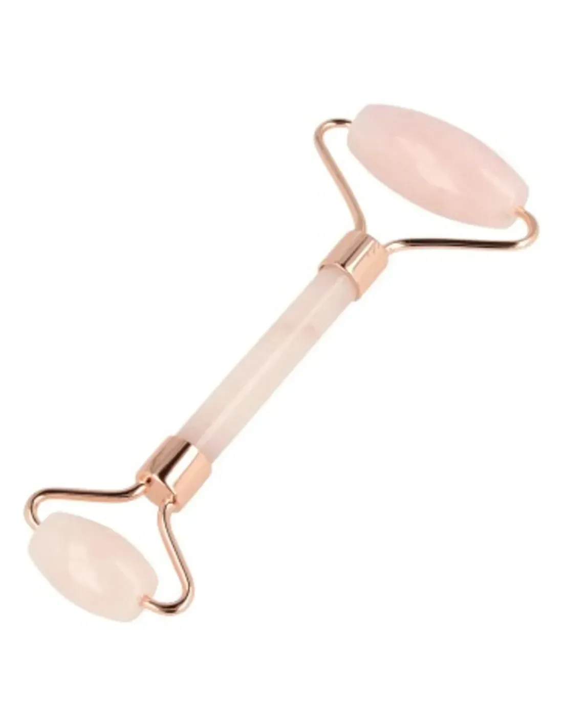Rozenkwarts gezicht massage roller