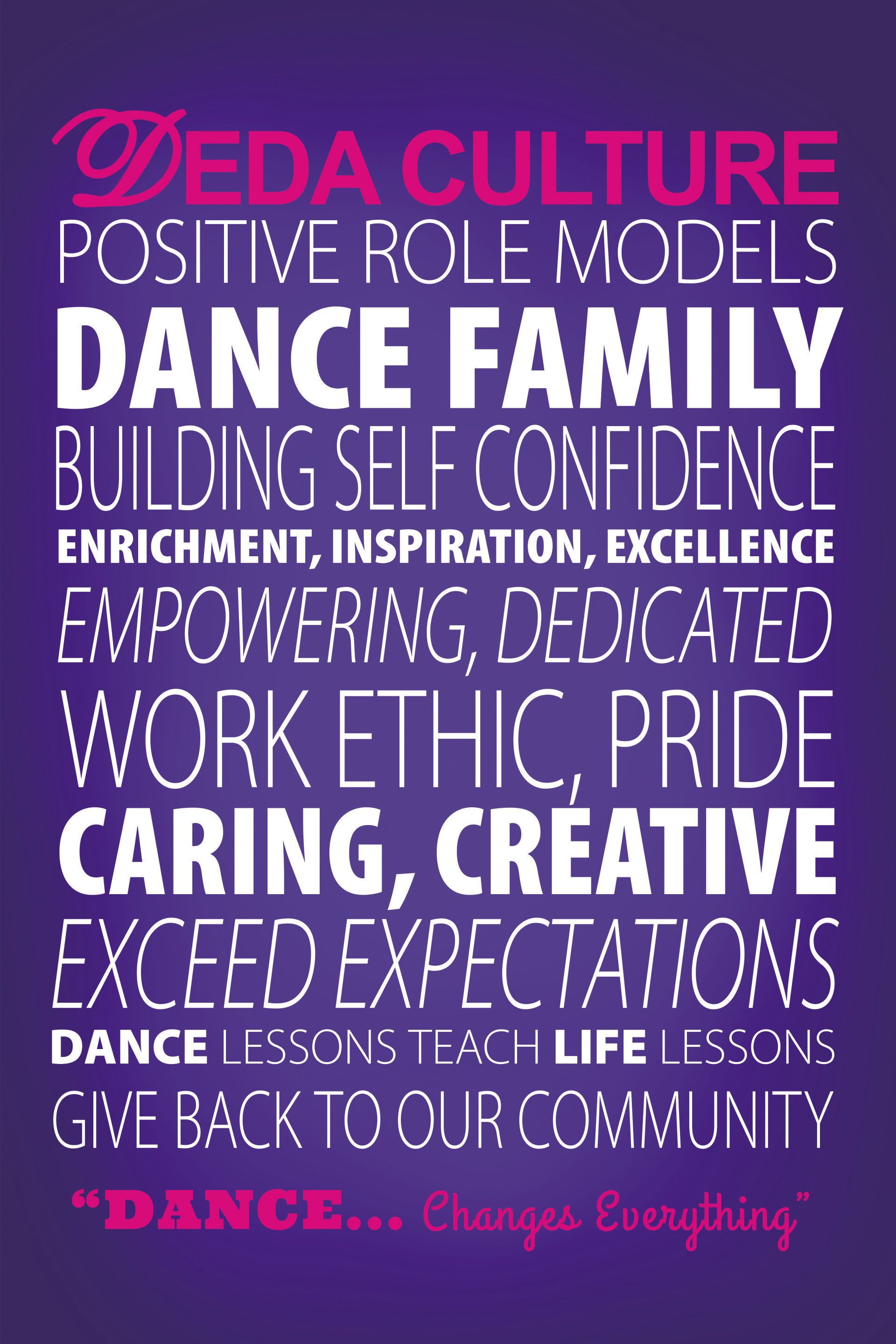 Mission Statement at Dance Expression dance arts