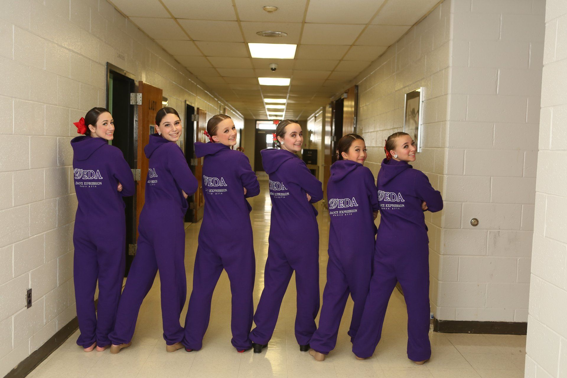 Six dancers at Dance Expression dance arts