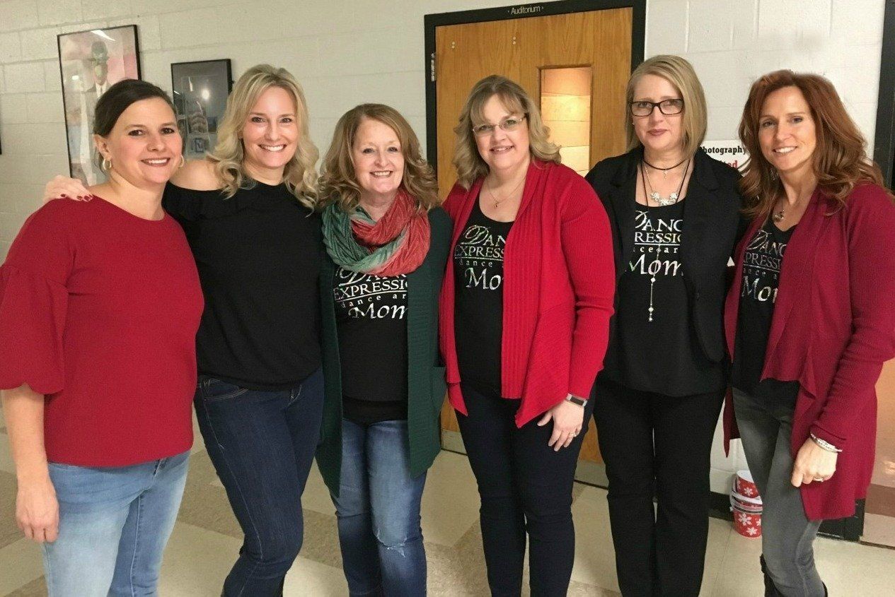 Six Moms at Dance Expression dance arts