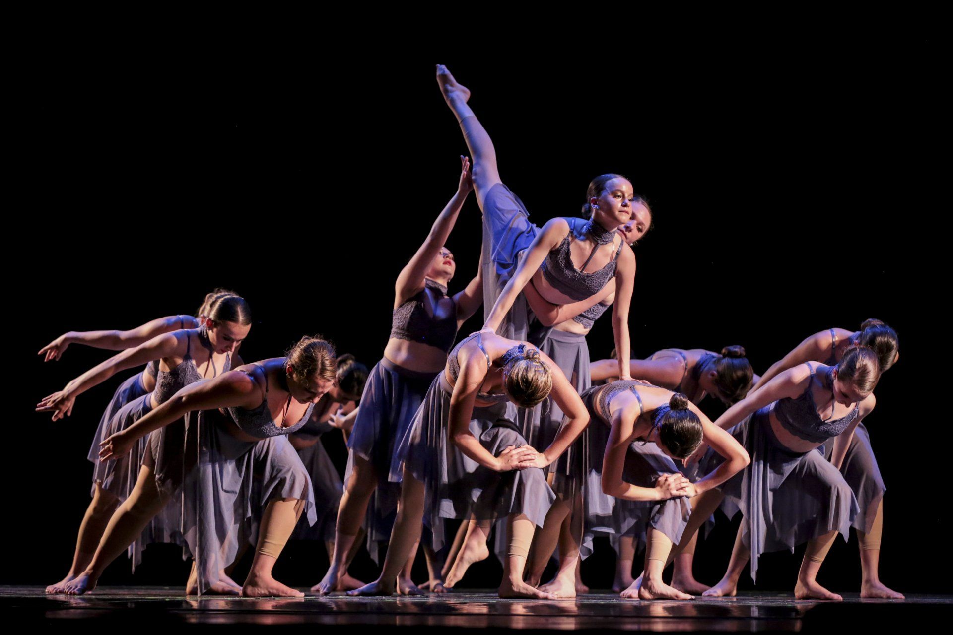 Dancers in mid Stance at Dance Expression dance arts